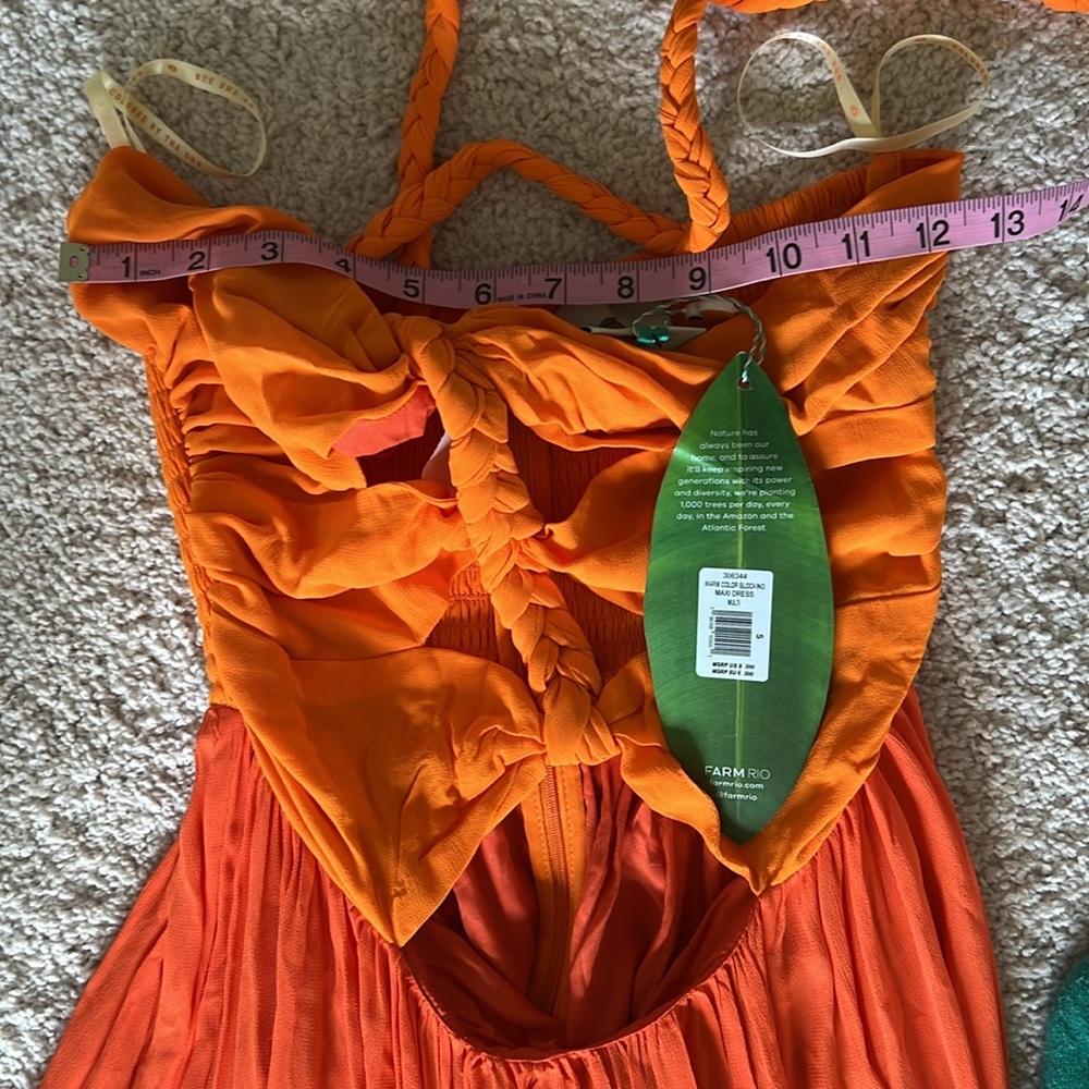 Farm Rio Color Blocking Maxi Dress - Picture 5 of 11
